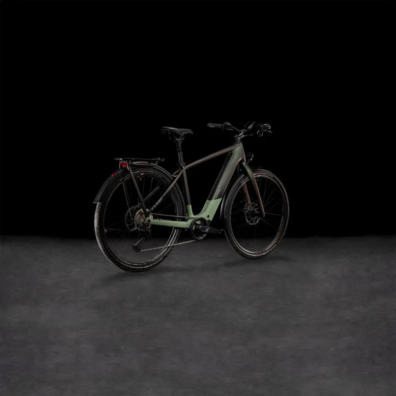 Cube Kathmandu Hybrid C:62 SLT 400X Hybrid Bike in Green-7